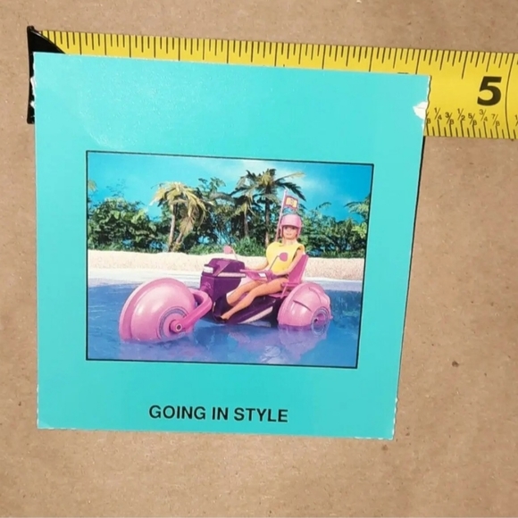 Vintage Barbie Card 1989 Barbie Just Us Girls Game Replacement Piece - Picture 5 of 6